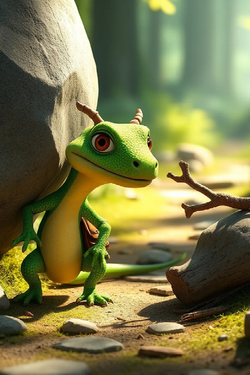 Picture 2 from the tale The Basilisk's New Glasses