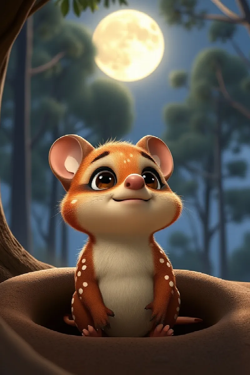 Picture 1 from the tale The Little Quoll
