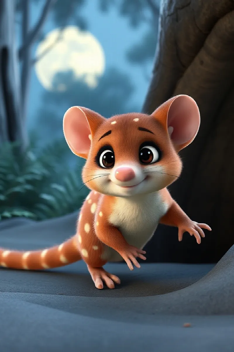 Picture 4 from the tale The Little Quoll