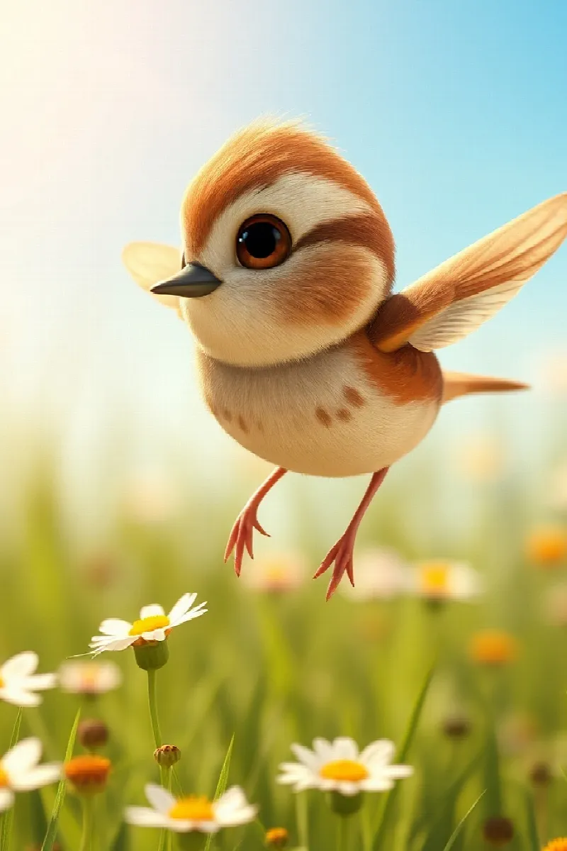 Picture 2 from the tale The Little Tree Pipit