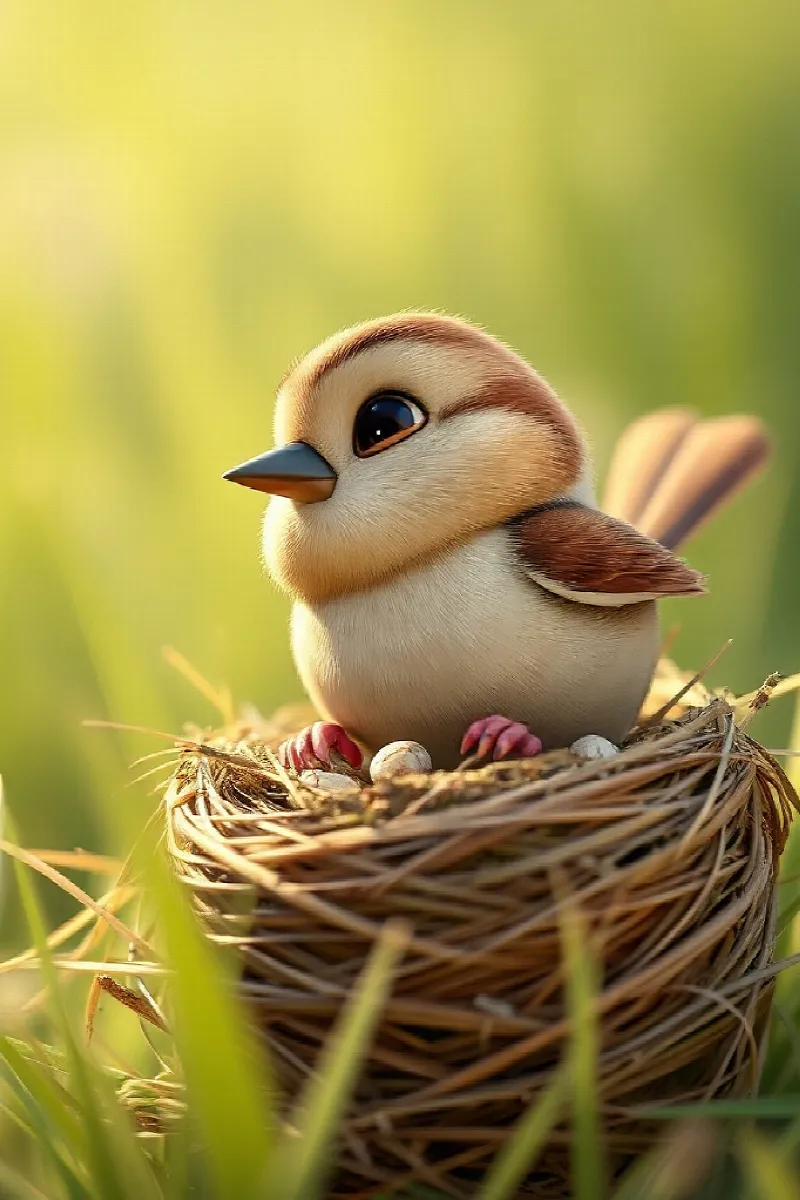 Picture 3 from the tale The Little Tree Pipit