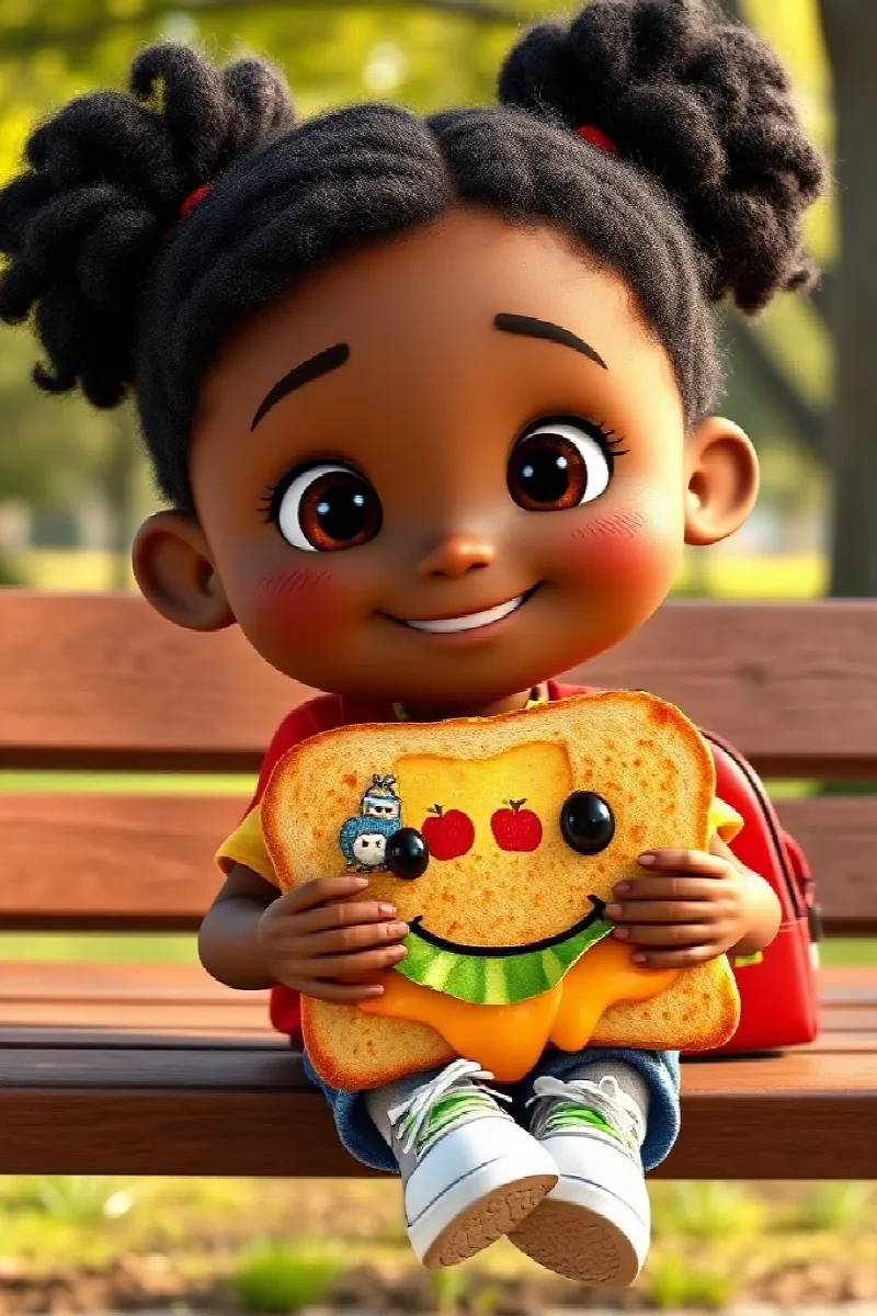 Picture 1 from the tale The Talking Sandwich