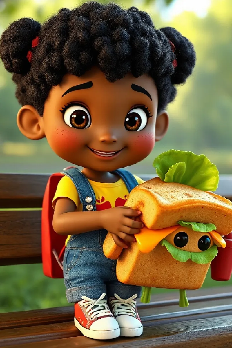 Picture 3 from the tale The Talking Sandwich