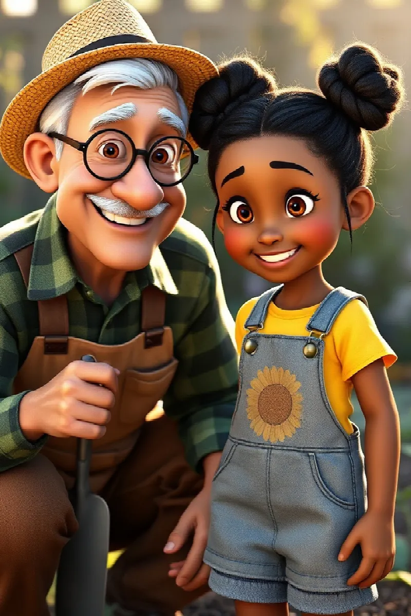 Kız ve Bal Arısı masalından 2. resim