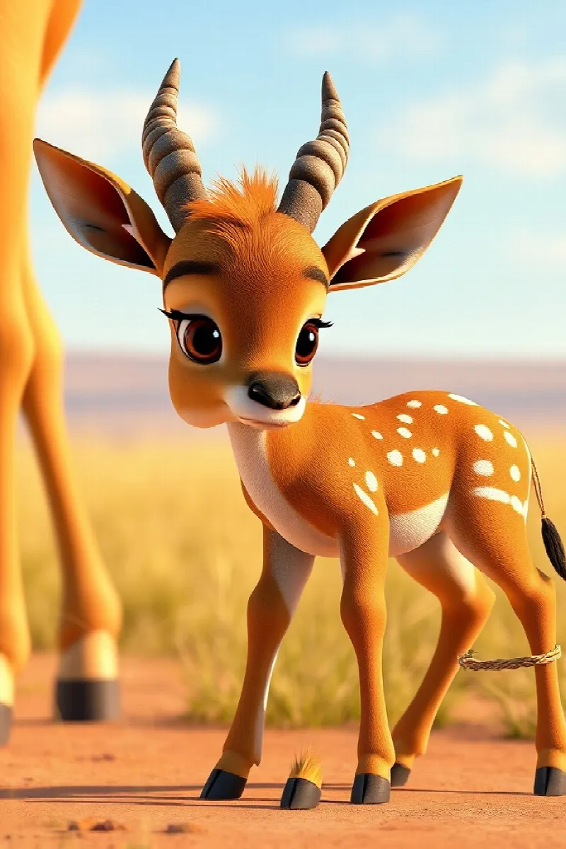 Picture 1 from the tale The Little Eland
