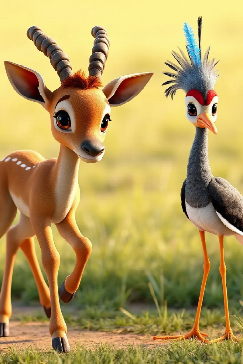 Picture 2 from the tale The Little Eland