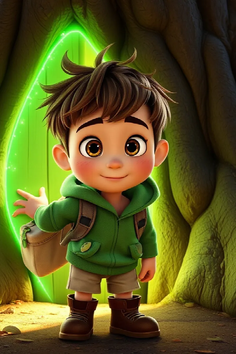 Picture 1 from the tale Emerald Forest