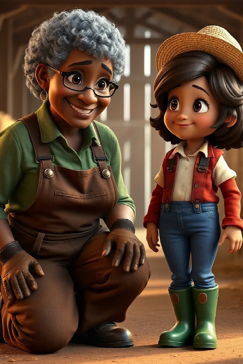 Kız ve Kurtarılan At masalından 2. resim