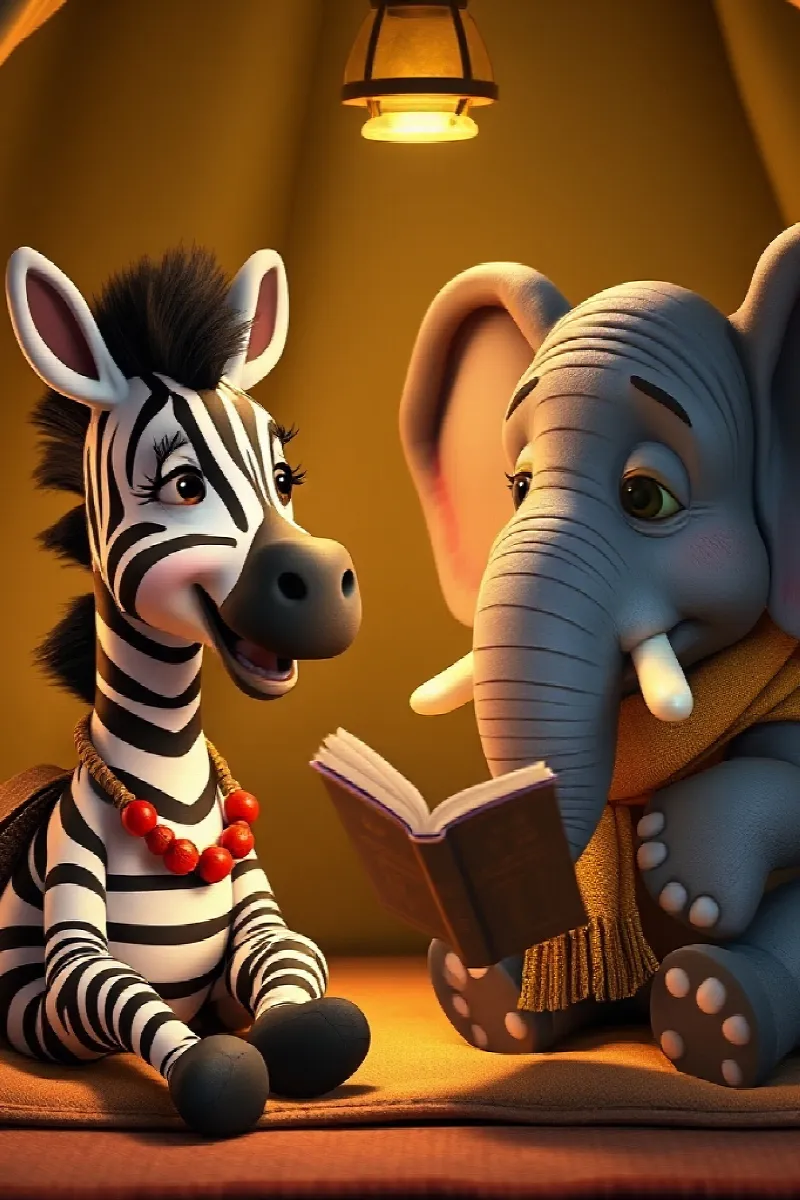 Picture 4 from the tale The Elephant's Story Tent