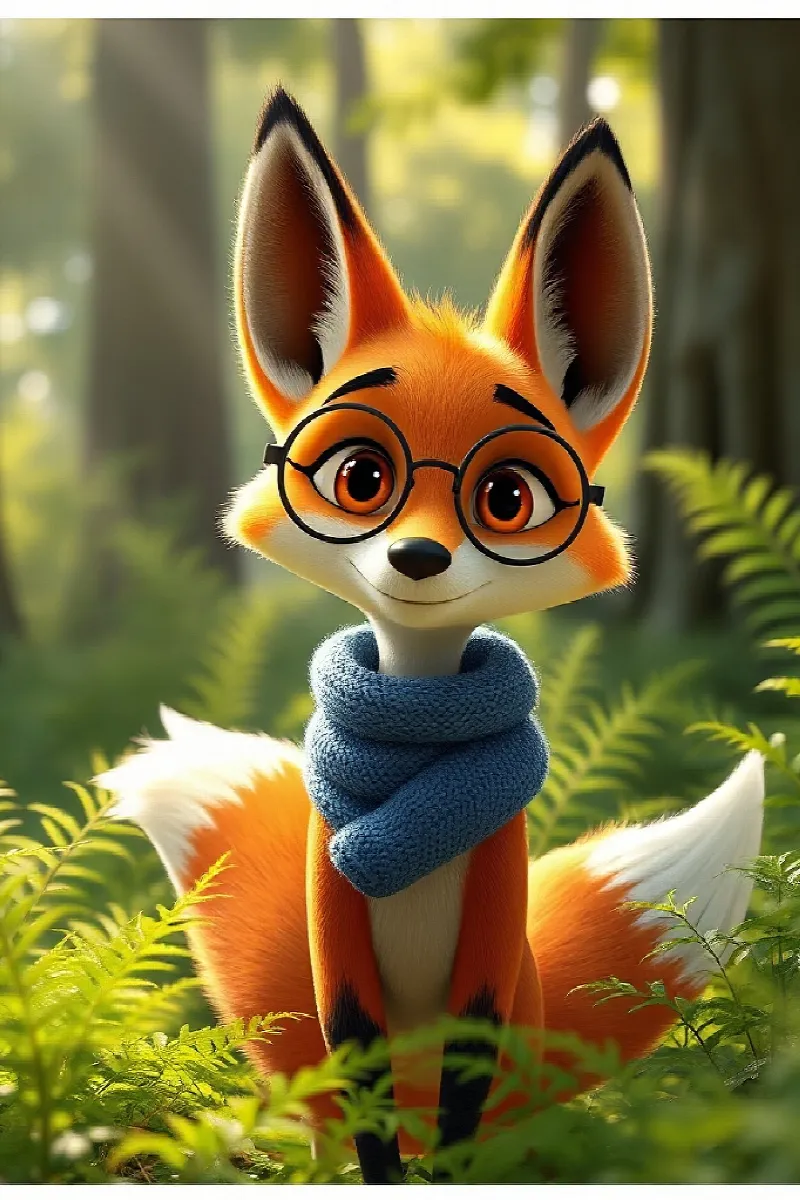 Picture 1 from the tale The Fox's Invisible House