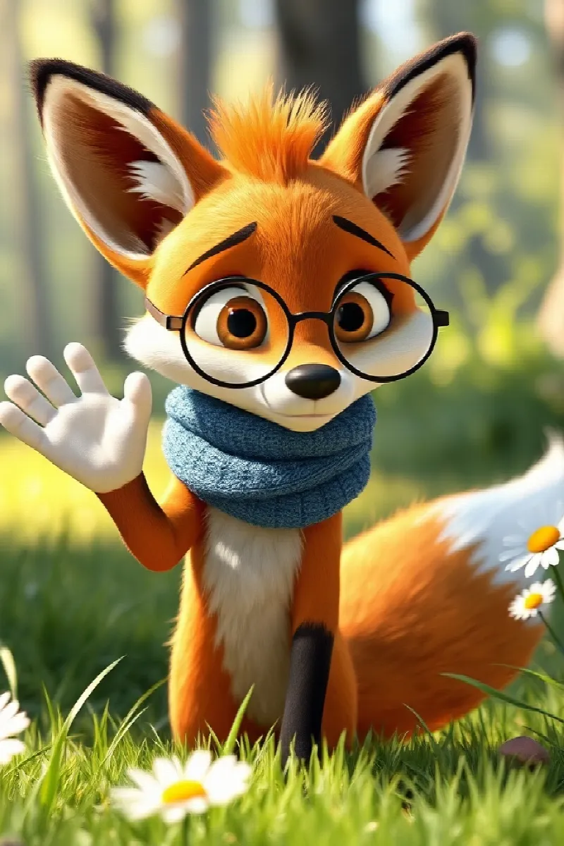 Picture 3 from the tale The Fox's Invisible House