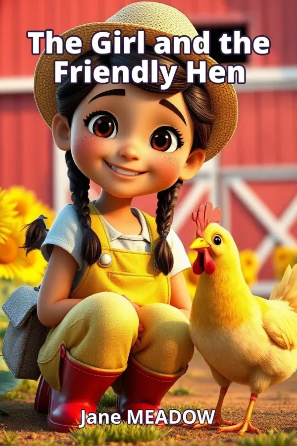 The Girl and the Friendly Hen