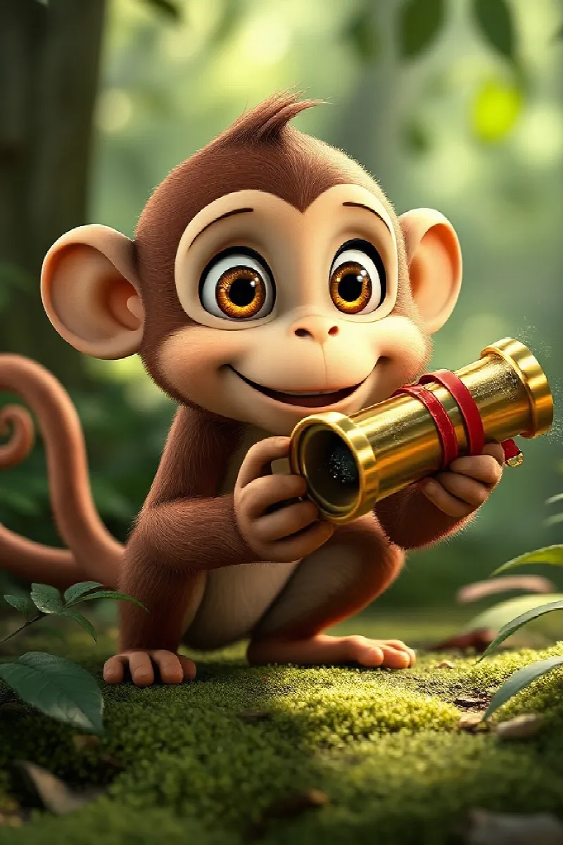 Picture 2 from the tale The Jungle Telescope