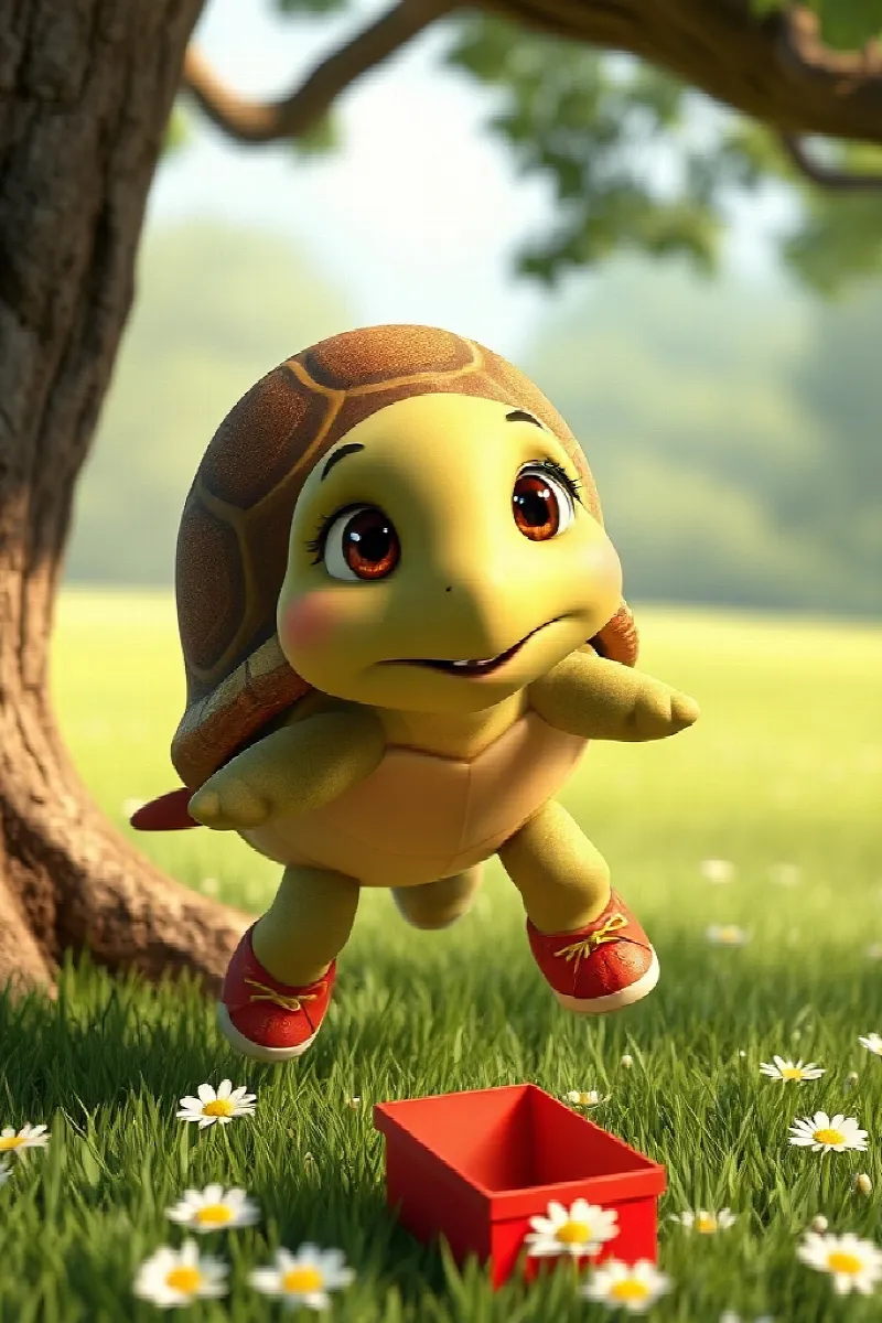 Picture 2 from the tale The Tortoise's Flying Shoes