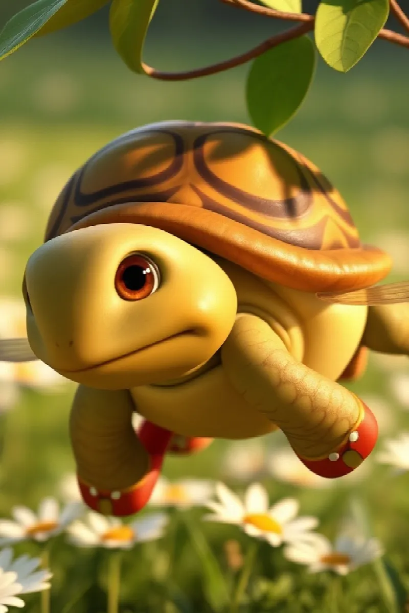 Picture 3 from the tale The Tortoise's Flying Shoes