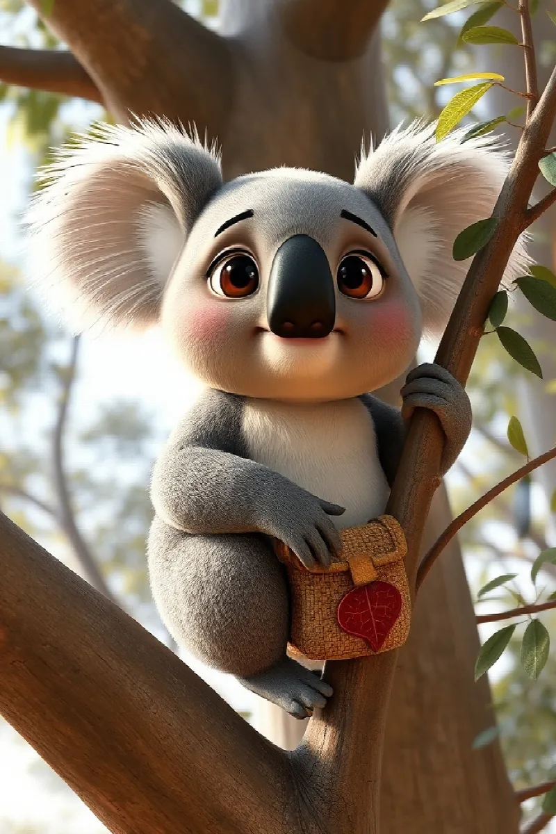 Picture 1 from the tale The Koala's New Path