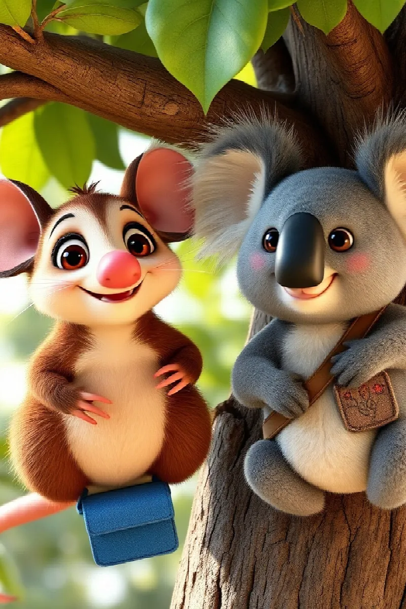 Picture 2 from the tale The Koala's New Path