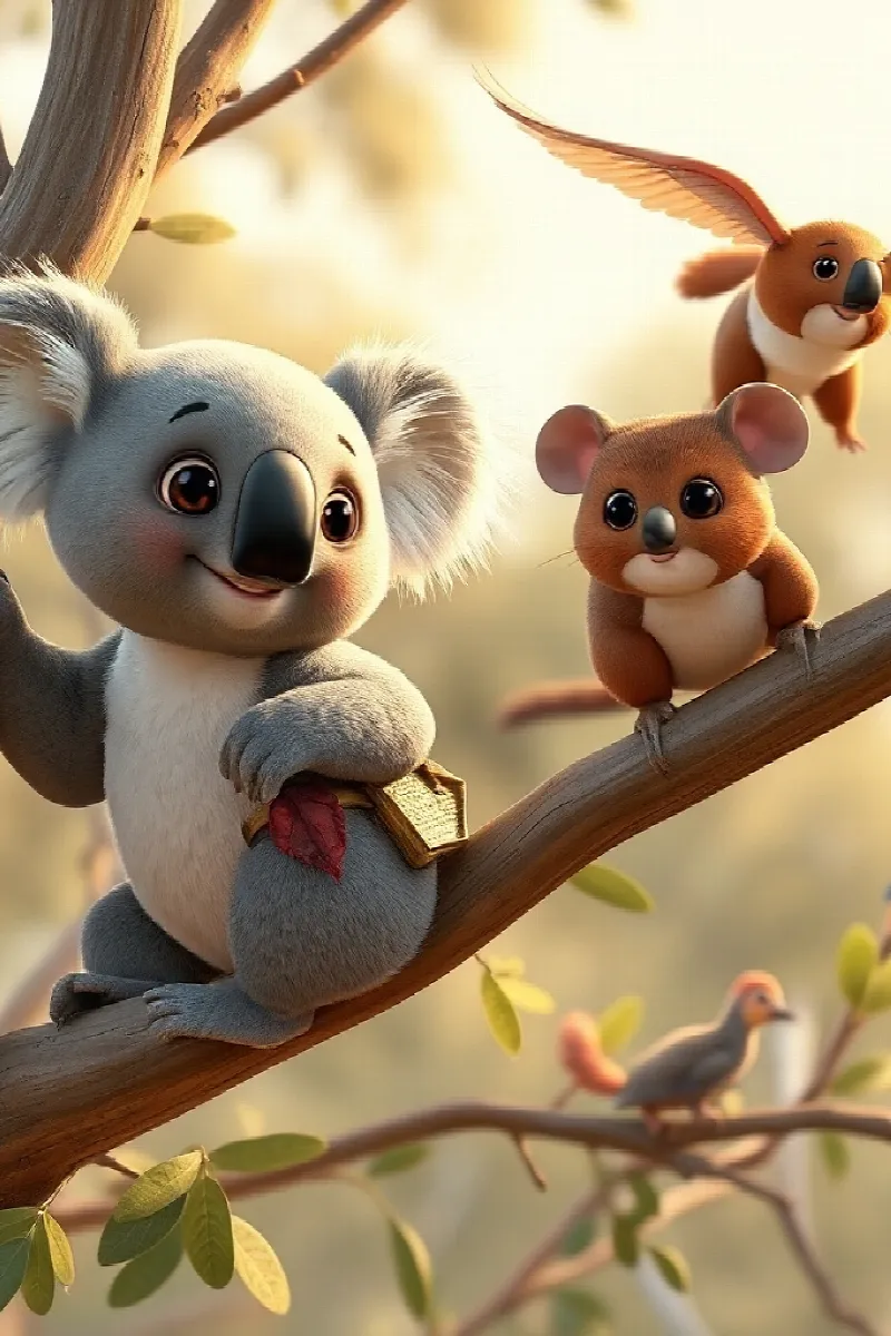 Picture 3 from the tale The Koala's New Path
