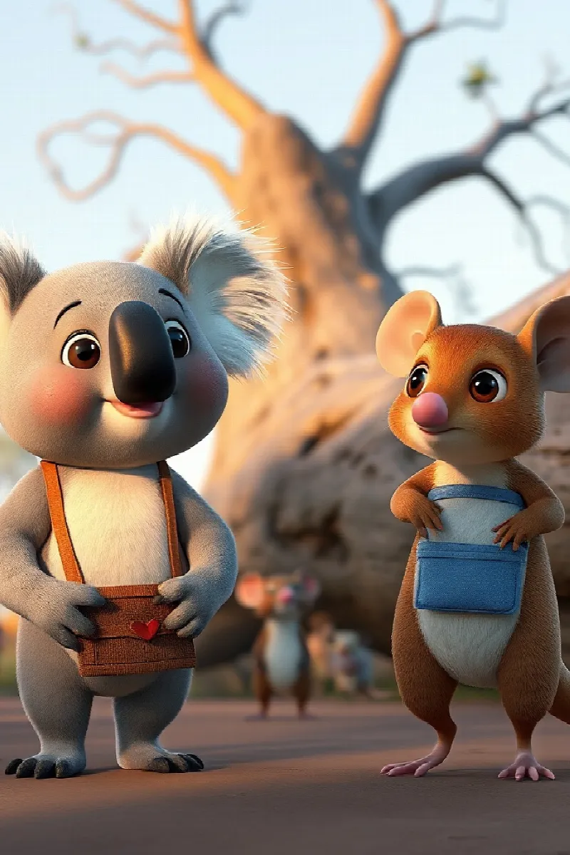Picture 4 from the tale The Koala's New Path