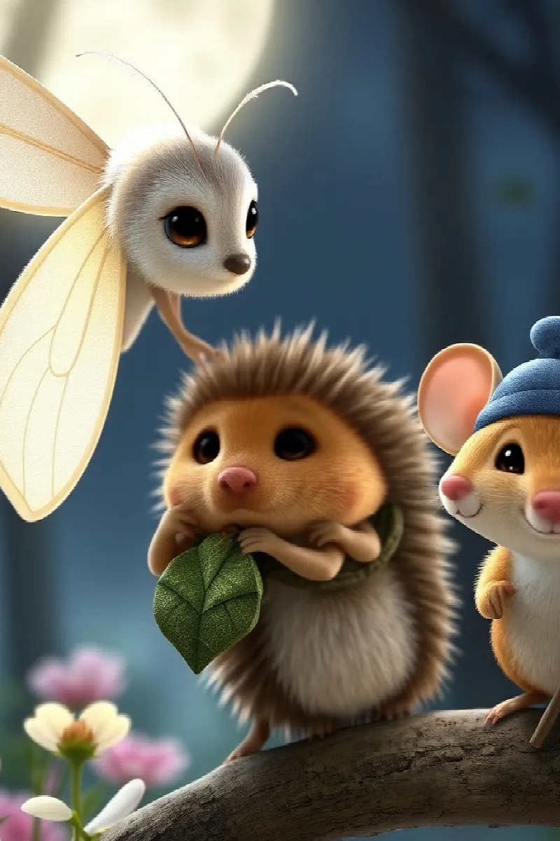 Picture 4 from the tale The Little Night Garden