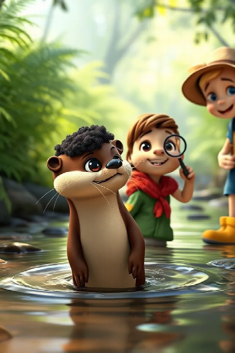 Picture 2 from the tale The Emerald Waterfall