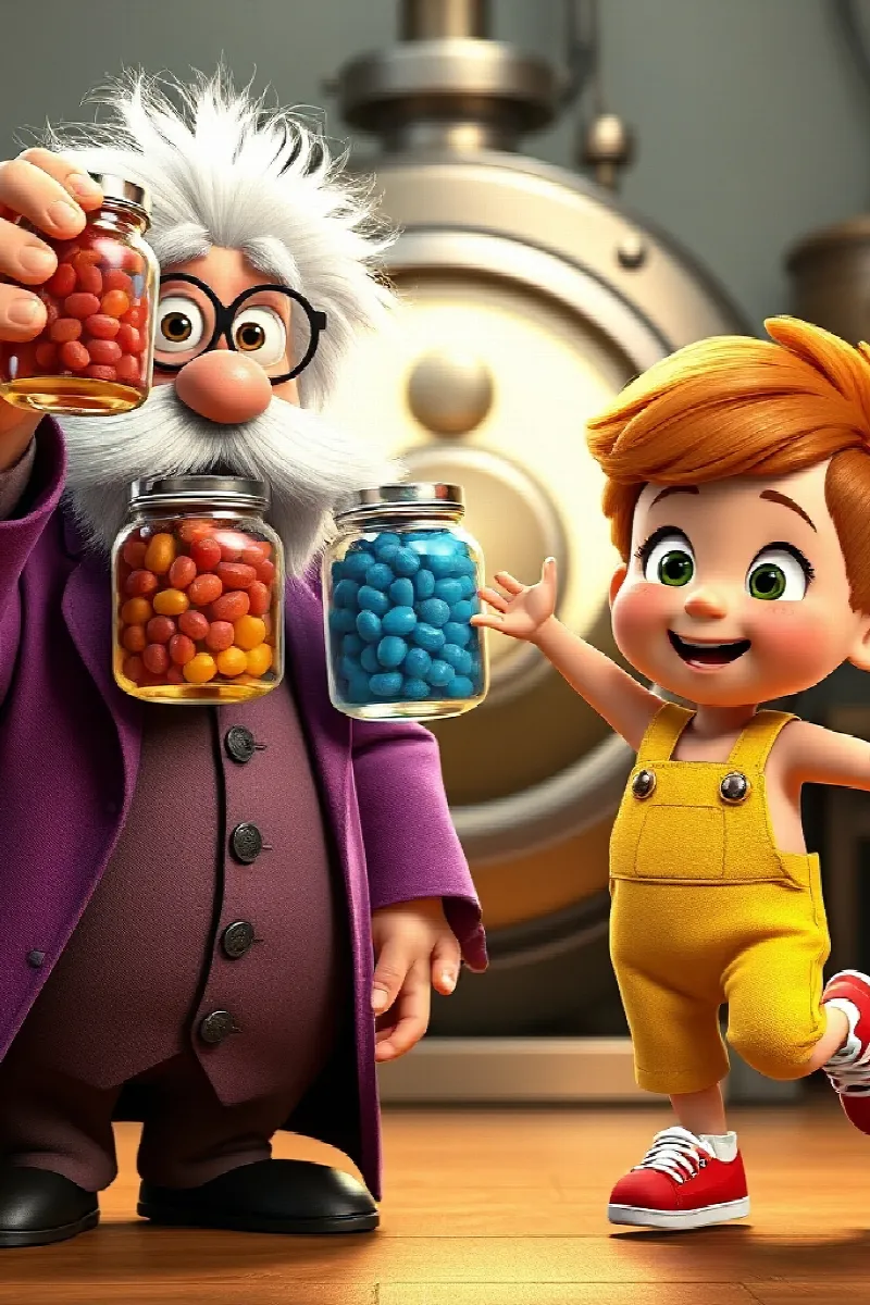 Picture 3 from the tale The Jellybean Machine