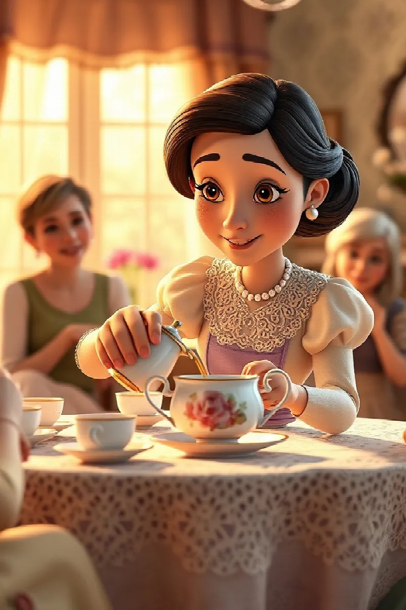 Picture 4 from the tale The Whispering Teacup
