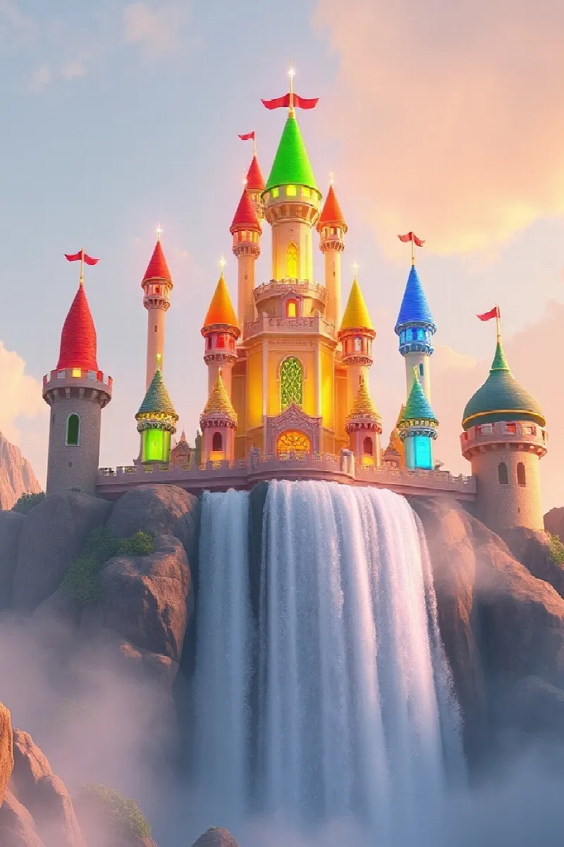 Picture 1 from the tale Rainbow Palace