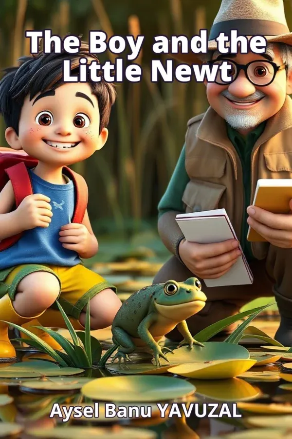 The Boy and the Little Newt