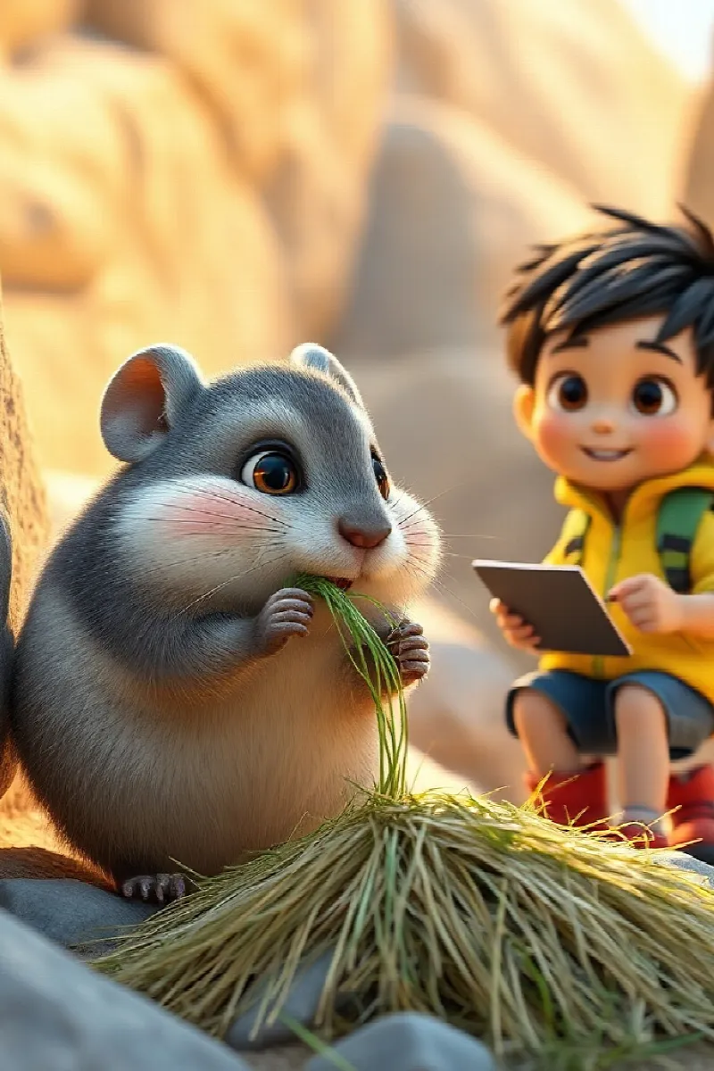 Picture 4 from the tale The Boy and the Pika