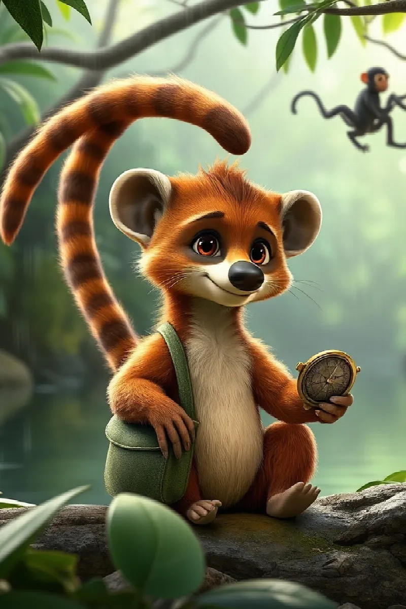 Picture 1 from the tale The Coati's Compass
