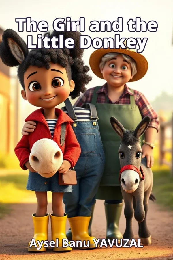 The Girl and the Little Donkey