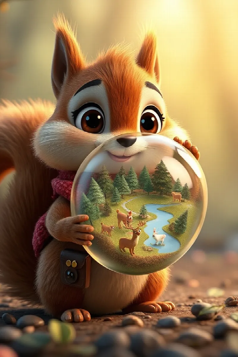 Picture 3 from the tale The Glass Acorn