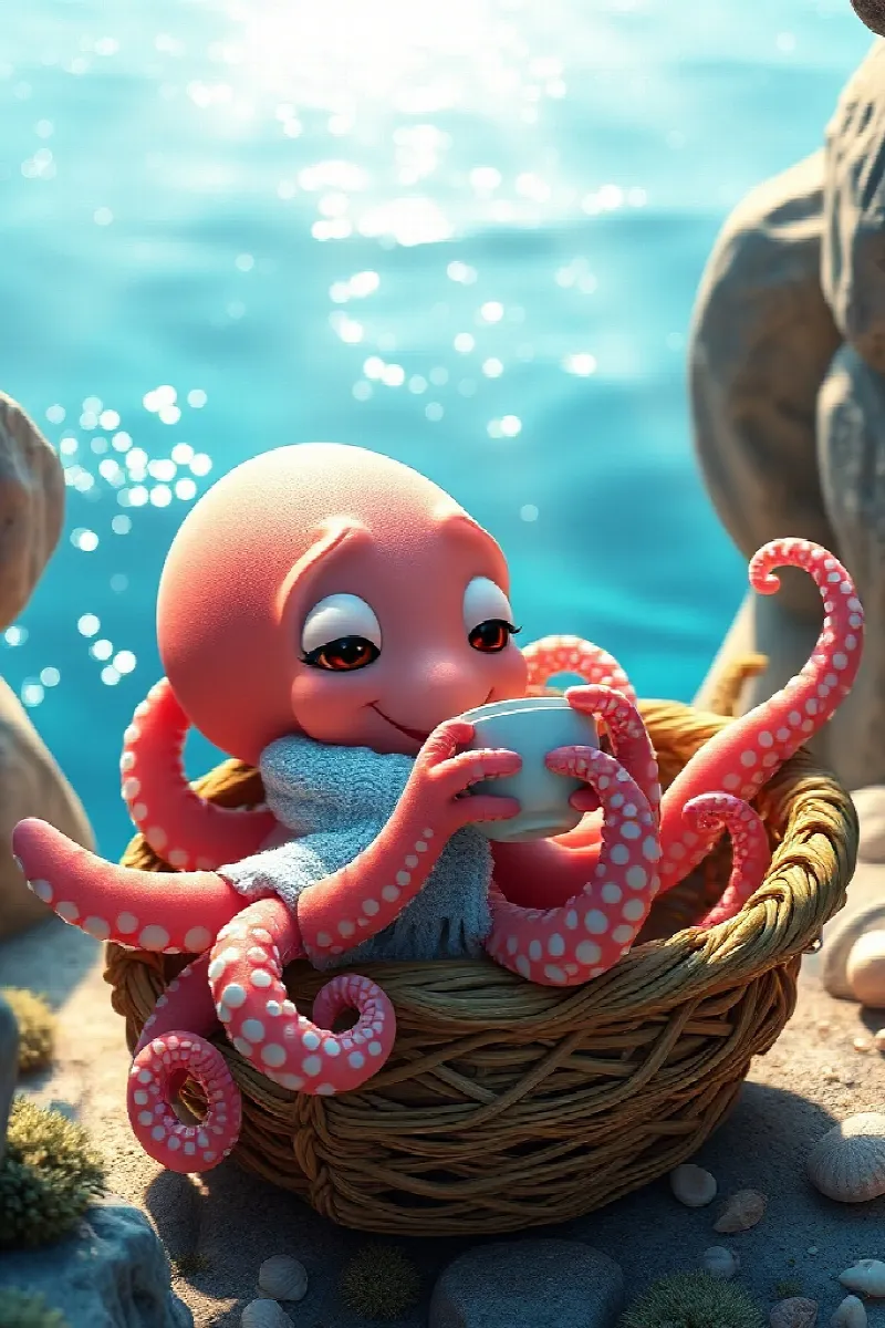 Picture 1 from the tale The Octopus's Missing Armchair