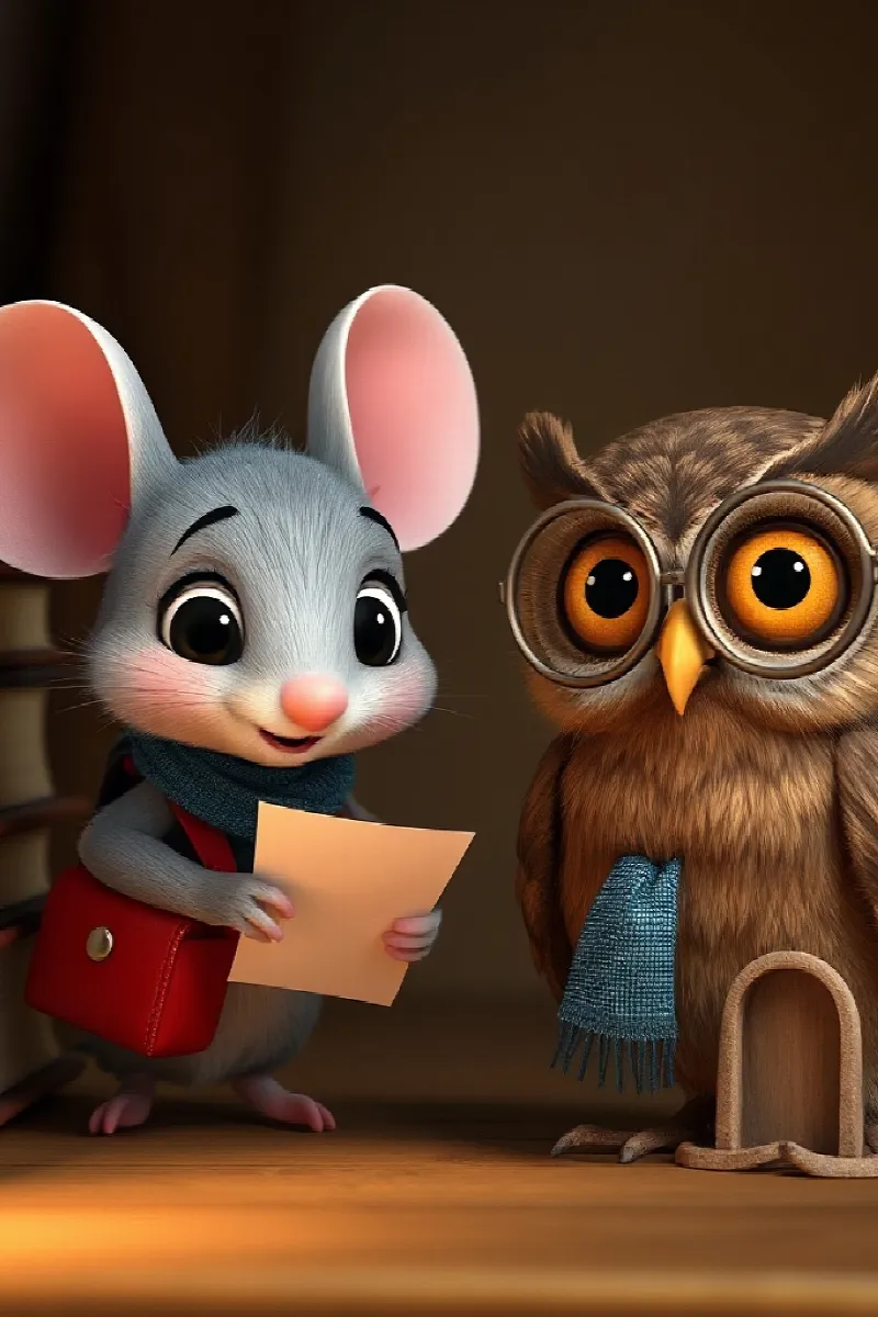 Picture 4 from the tale The Owl's Paper Castle