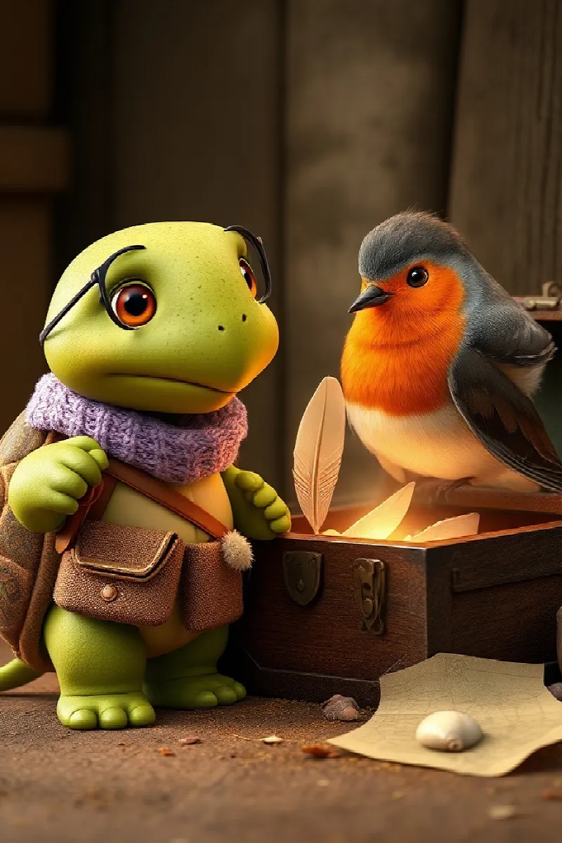 Picture 4 from the tale The Tortoise's Treasure Chest