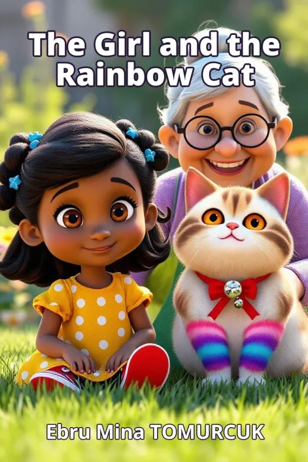 The Girl and the Rainbow Cat