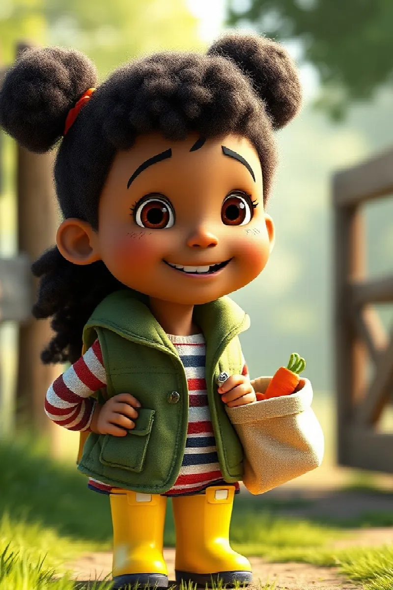 Picture 1 from the tale The Girl and the Tortoise