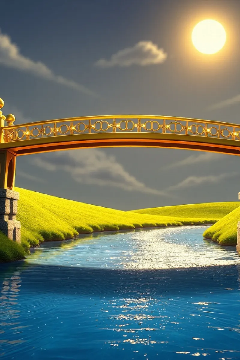 Picture 2 from the tale The Golden Drawbridge