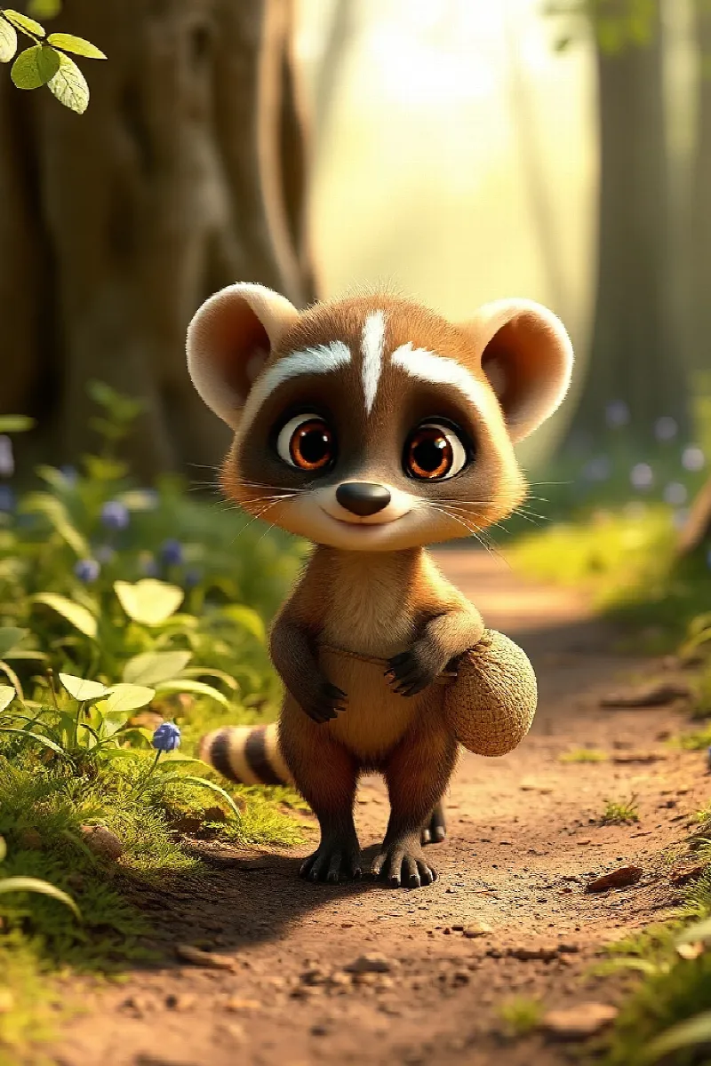 Picture 1 from the tale The Little Civet