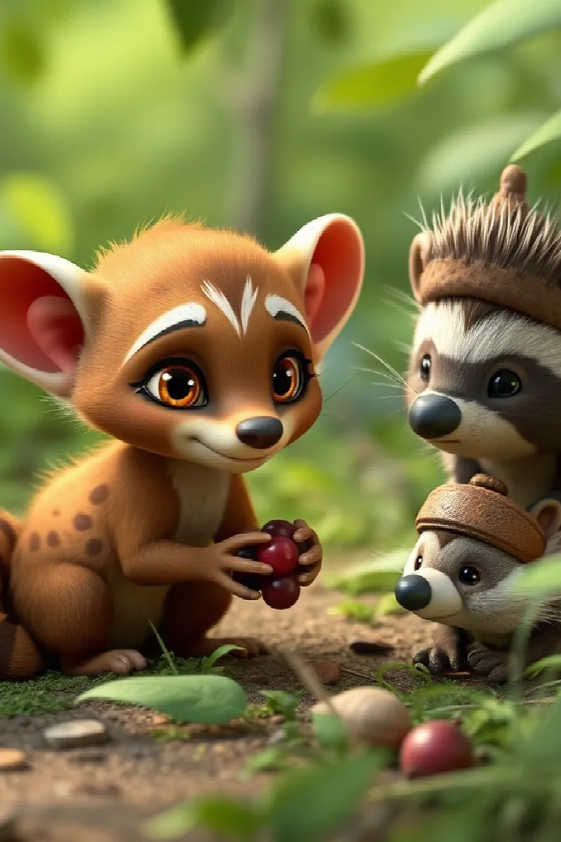 Picture 2 from the tale The Little Civet
