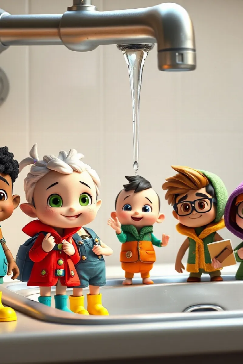 Picture 1 from the tale The Teaspoon Explorers