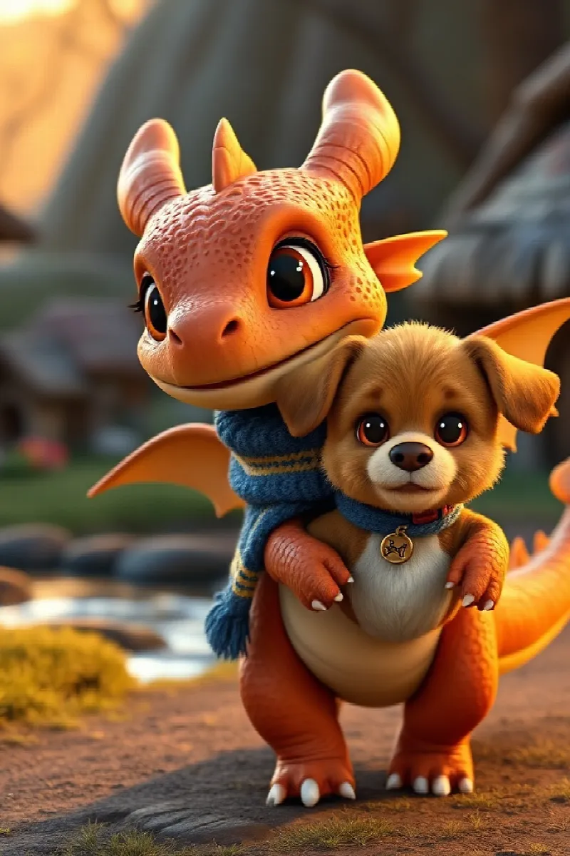 Picture 3 from the tale The Dragon's Puppy