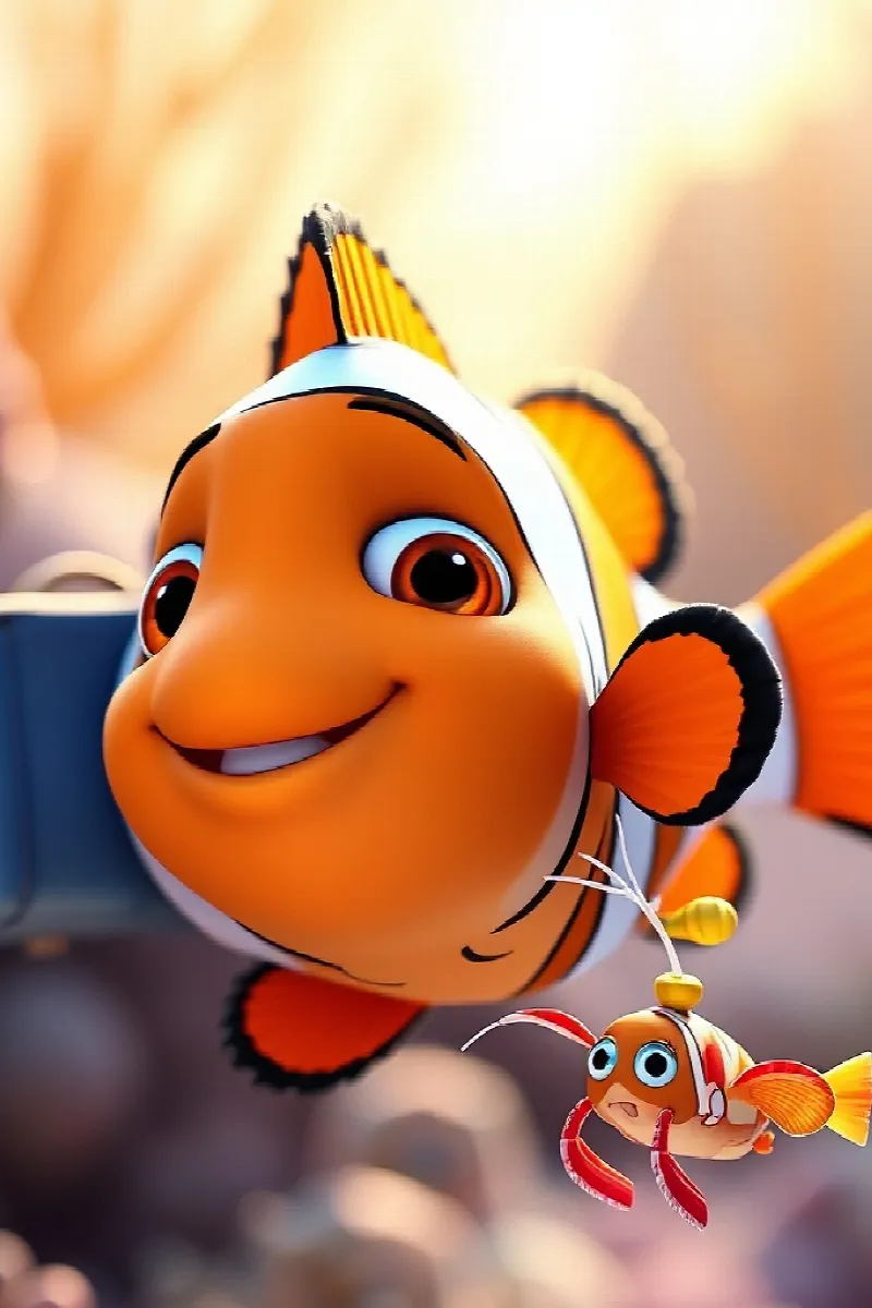 Picture 2 from the tale The Little Reef Explorers