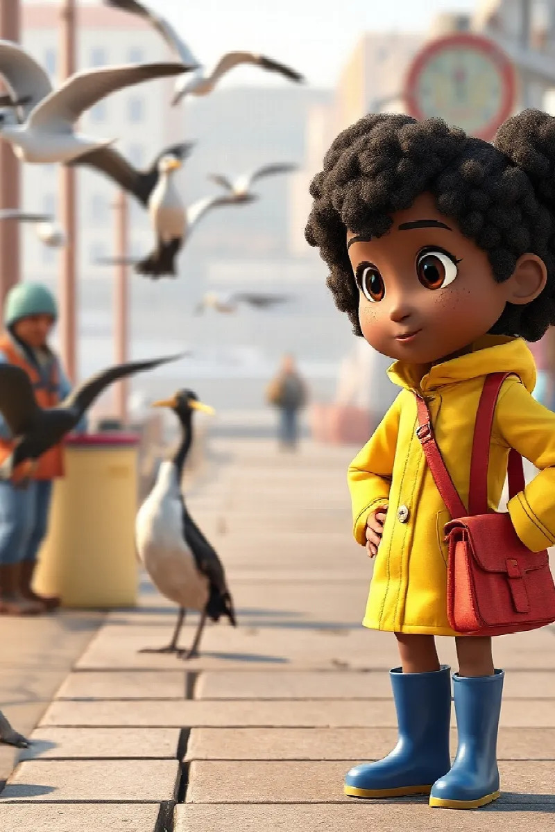 Picture 3 from the tale The Girl and the Cormorant