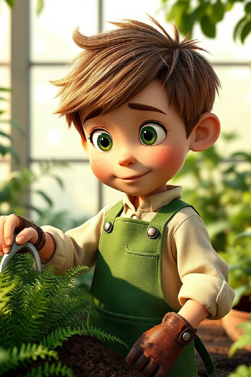 Picture 3 from the tale The King's Little Gardener