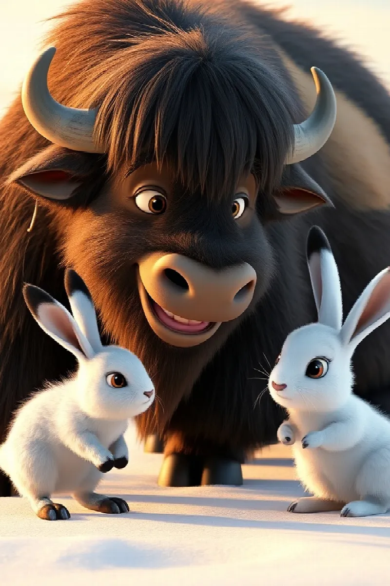 Picture 3 from the tale The Little Musk Ox