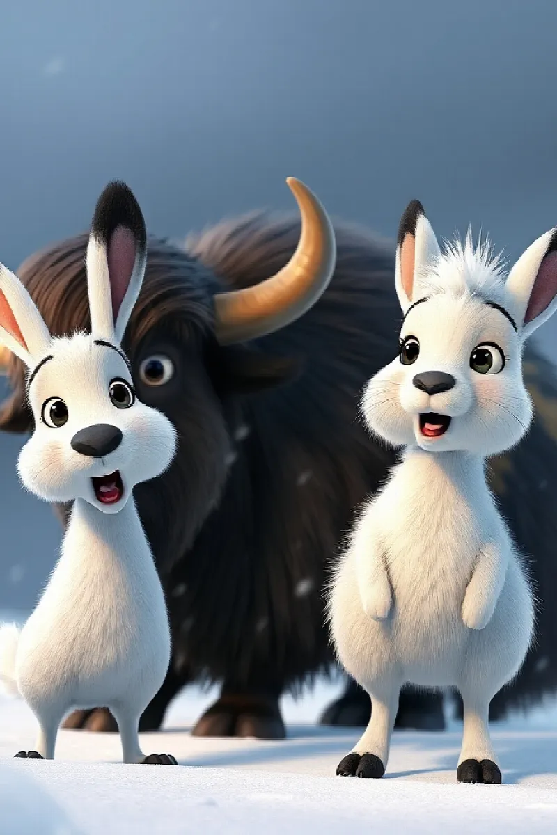 Picture 4 from the tale The Little Musk Ox