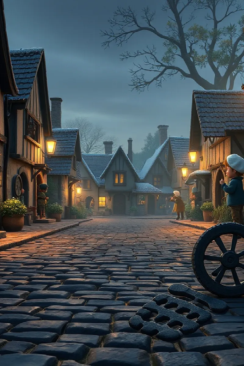 Picture 1 from the tale The Midnight Footprints