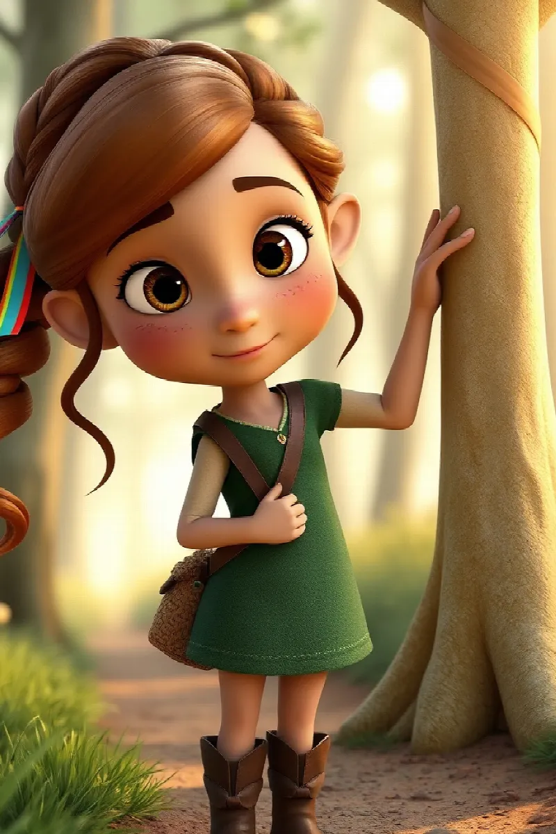 Picture 2 from the tale The Ribbon Forest